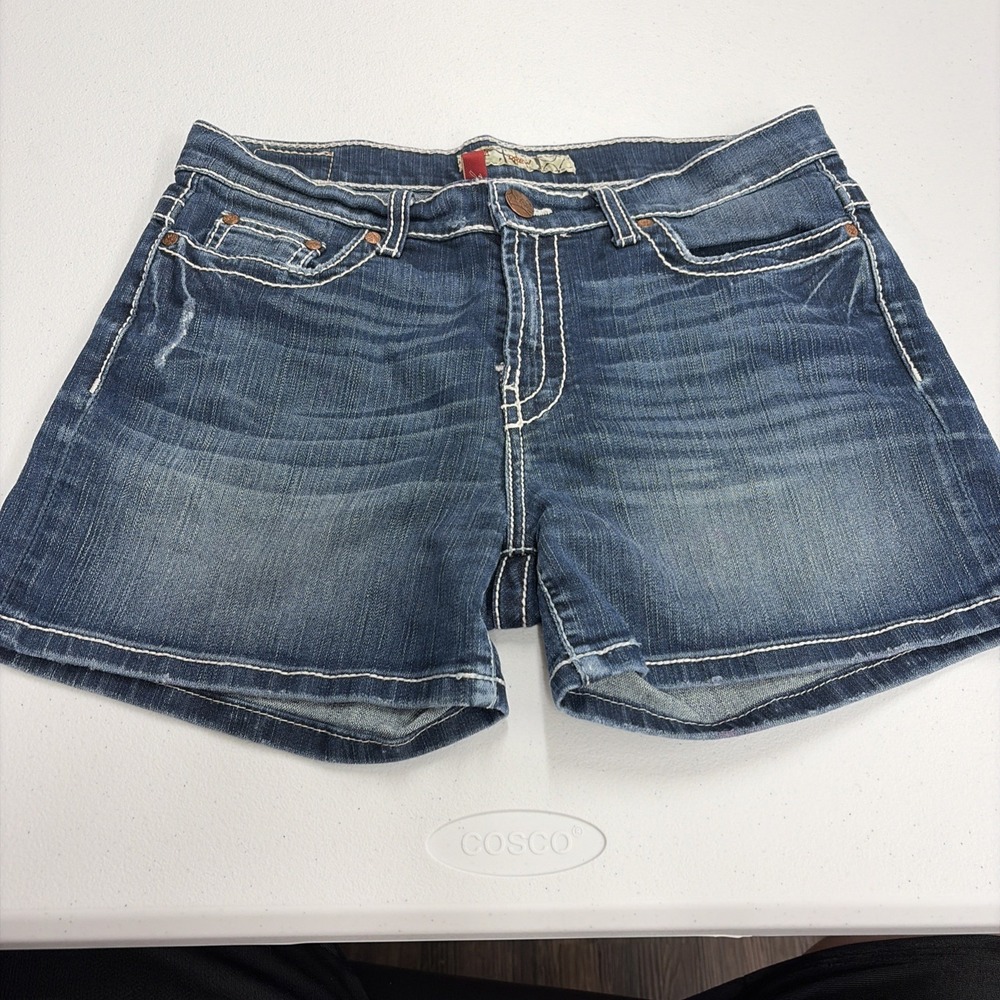 BKE Drew Stretch Denim Shorts Size 29 Blue